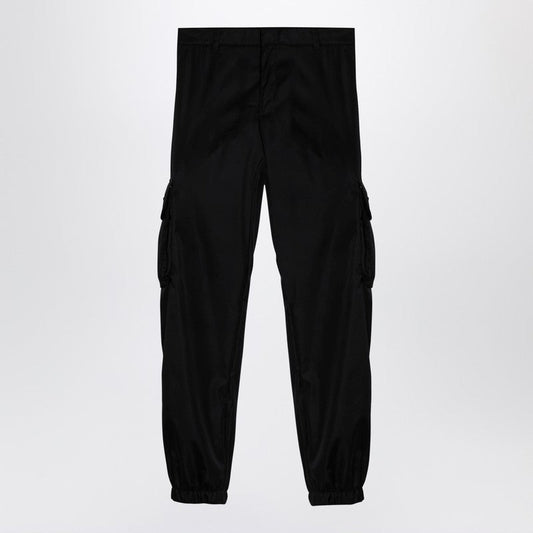 Prada Black Re-Nylon Cargo Trousers Men