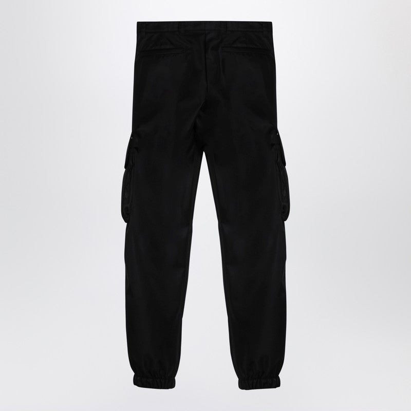 Prada Black Re-Nylon Cargo Trousers Men