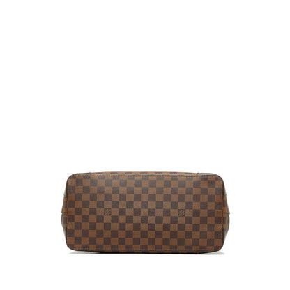 Brown Louis Vuitton Damier Ebene Hampstead PM Tote Bag