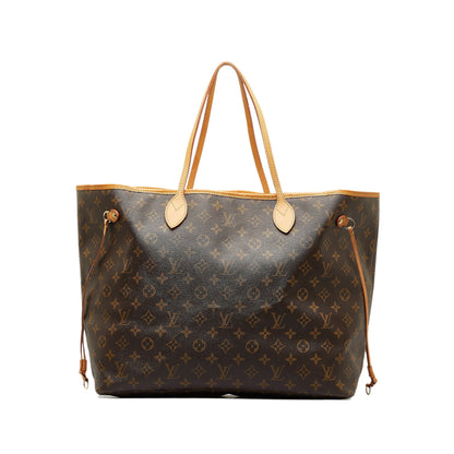 Brown Louis Vuitton Monogram Neverfull GM Tote Bag