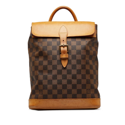 LOUIS VUITTON Damier Ebene Arlequin Soho Backpack