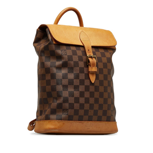 LOUIS VUITTON Damier Ebene Arlequin Soho Backpack