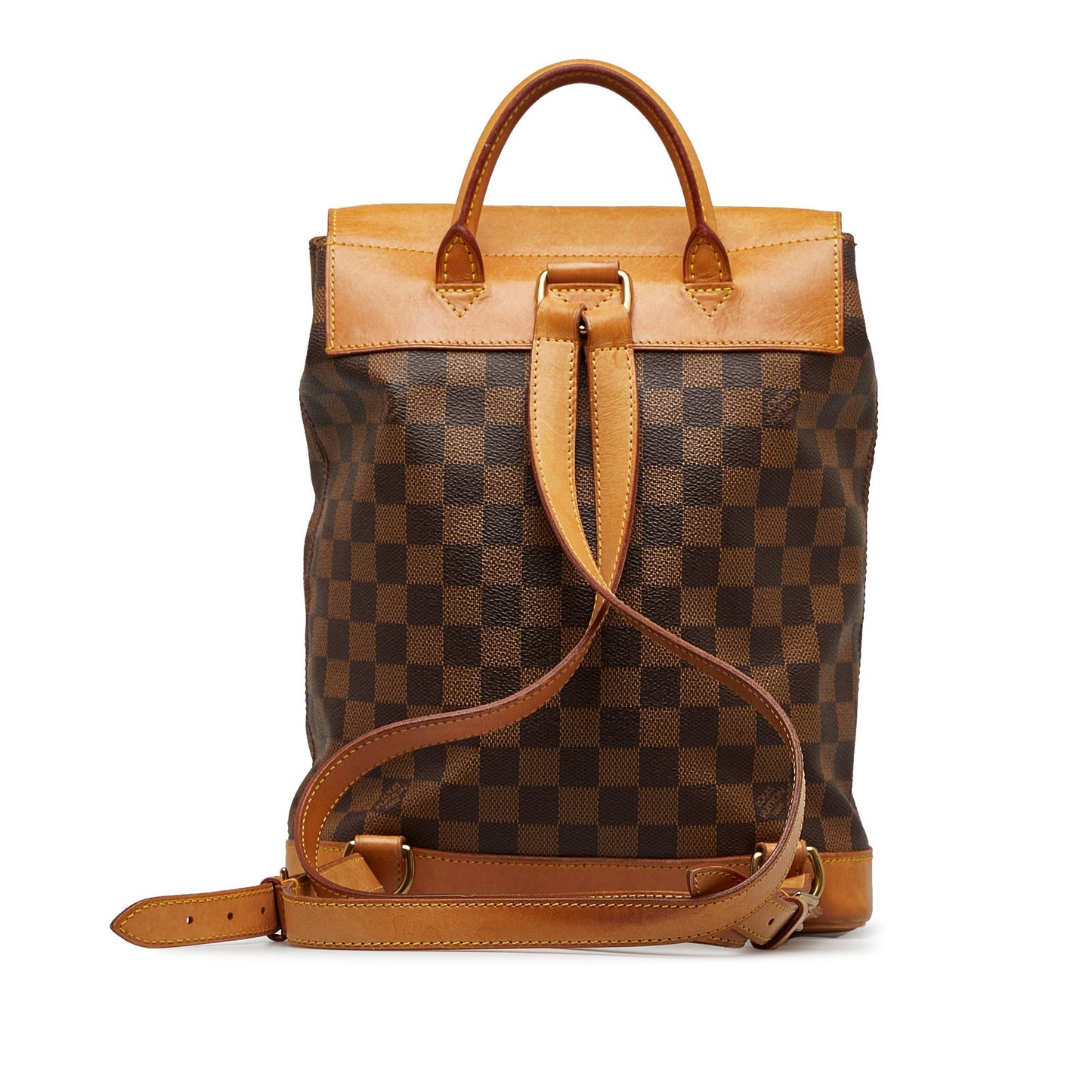 LOUIS VUITTON Damier Ebene Arlequin Soho Backpack