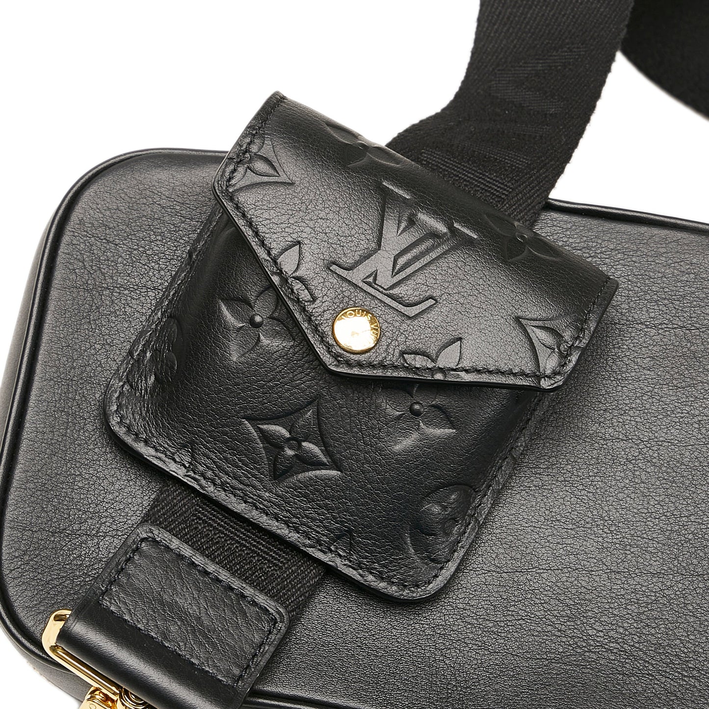 Louis Vuitton Utility Bag Black Monogram Empreinte