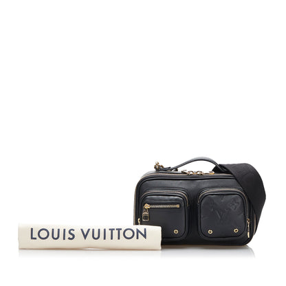 Louis Vuitton Utility Bag Black Monogram Empreinte