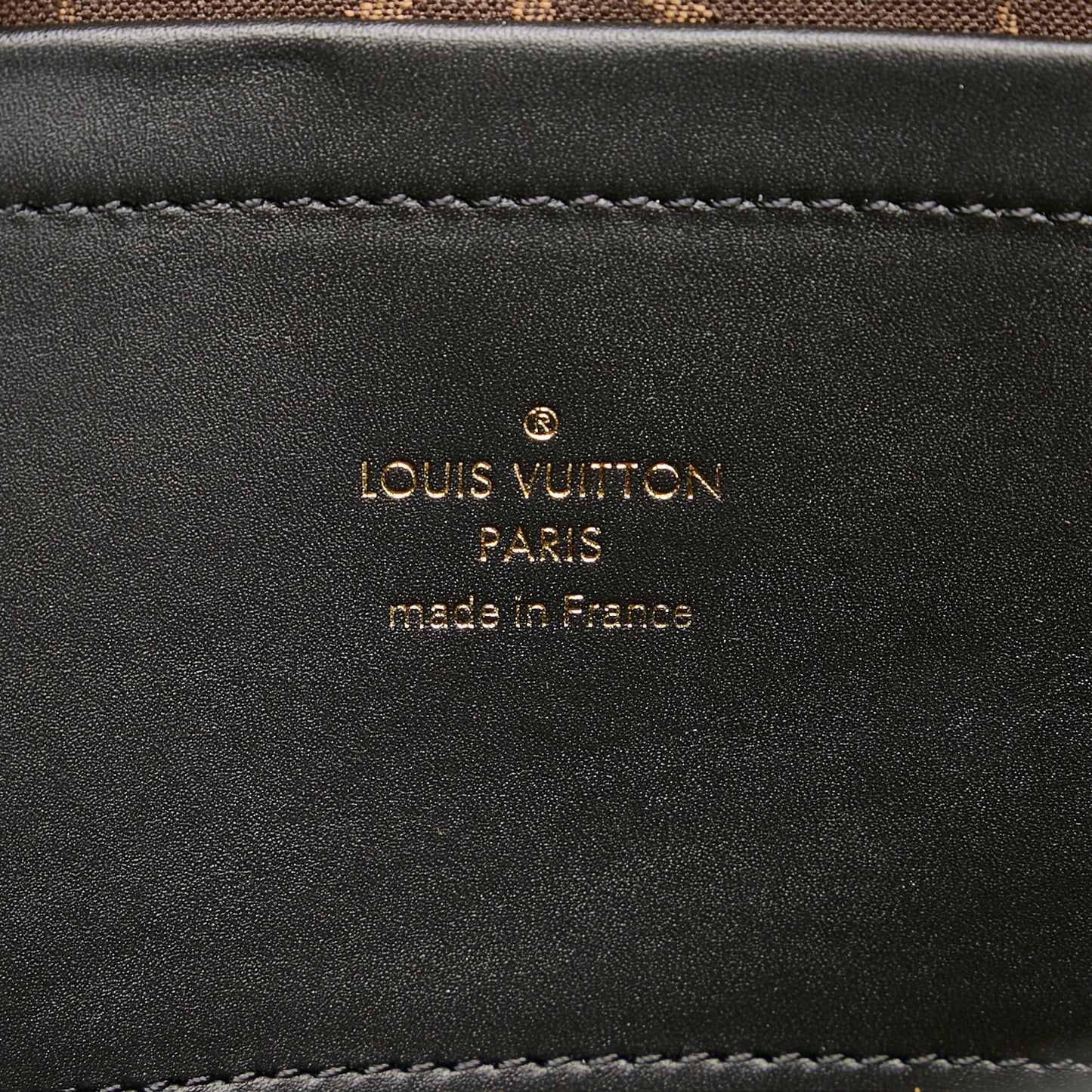 Louis Vuitton Utility Bag Black Monogram Empreinte