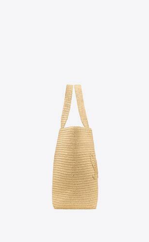 Saint Laurent Women Saint Laurent Raffia Blend Tote Bag