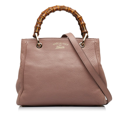 Gucci Bamboo Shopper Small Brown