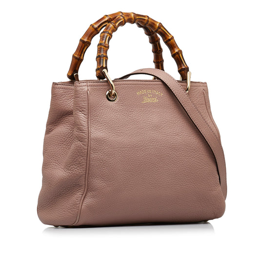 Gucci Bamboo Shopper Small Brown