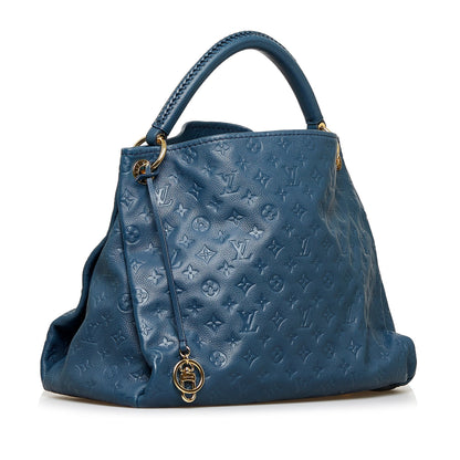 Louis Vuitton Arts MM Blue Monogram Empreinte