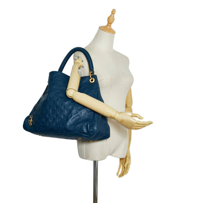 Louis Vuitton Arts MM Blue Monogram Empreinte