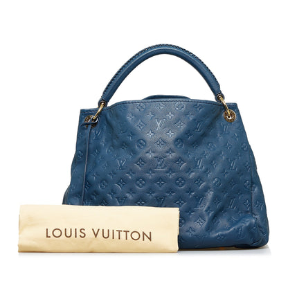 Louis Vuitton Arts MM Blue Monogram Empreinte