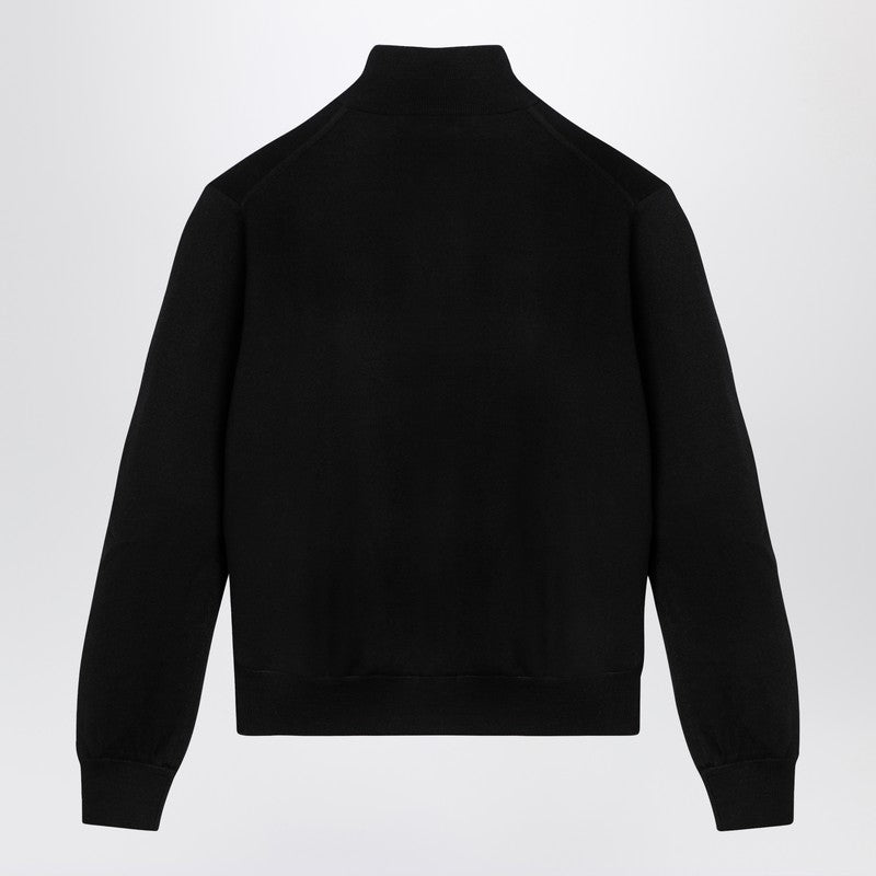 Prada Reversible Jacket In Wool And Black Re-Nylon Men