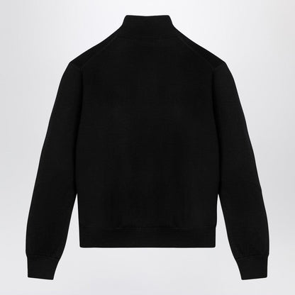 Prada Reversible Jacket In Wool And Black Re-Nylon Men