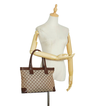 Brown Gucci GG Canvas Tote