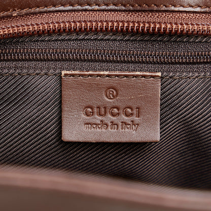 Brown Gucci GG Canvas Tote