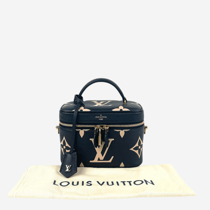 LOUIS VUITTON Bicolor Monogram Empreinte Vanity PM