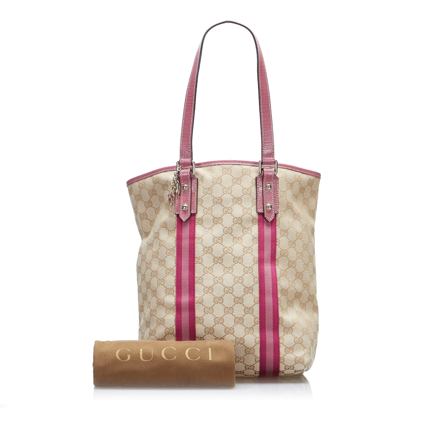 Brown Gucci GG Canvas Jolicoeur Tote