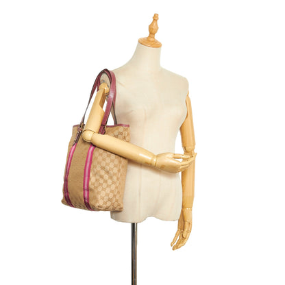 Brown Gucci GG Canvas Jolicoeur Tote