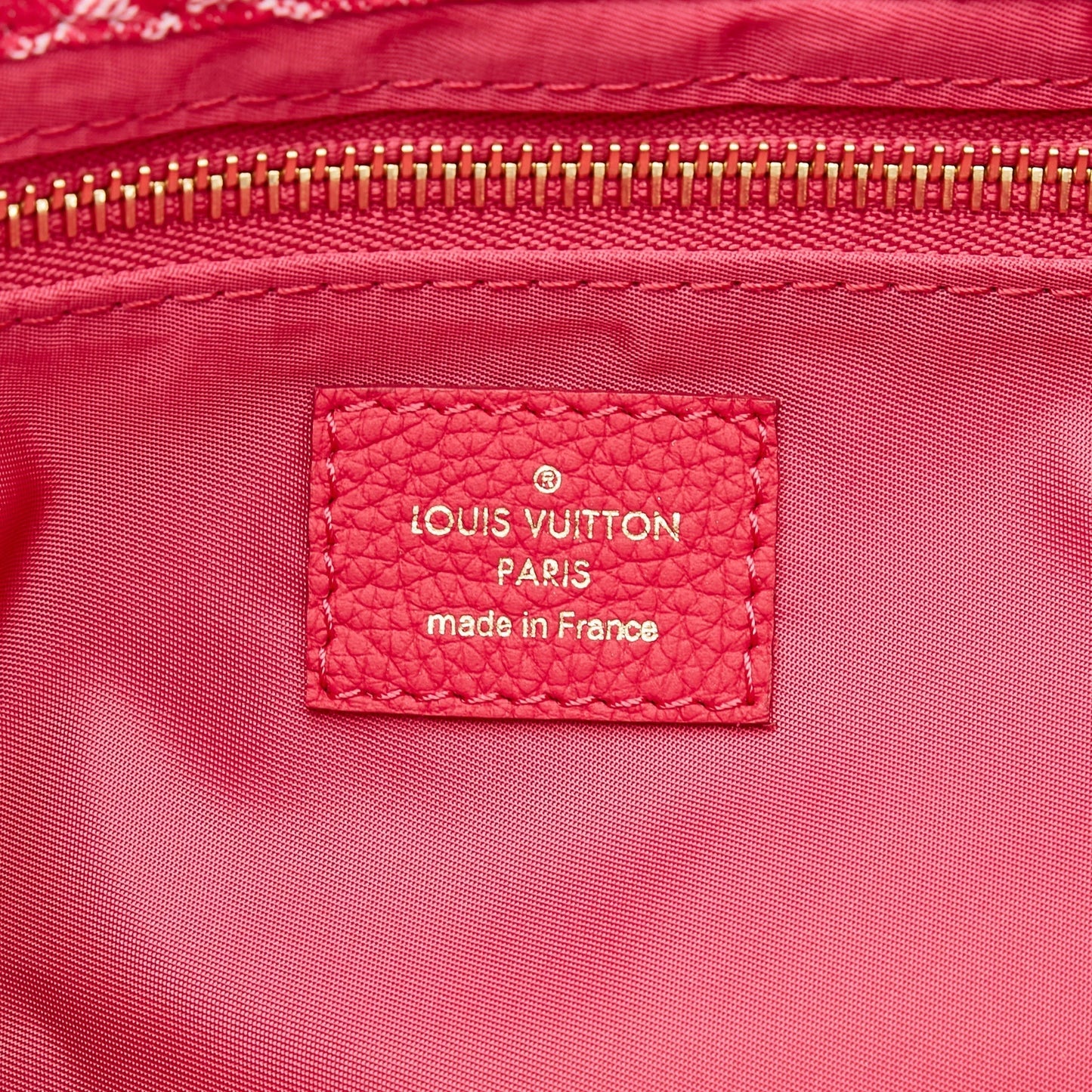 SALE Louis Vuitton Noéfull MM Pink Monogram Denim