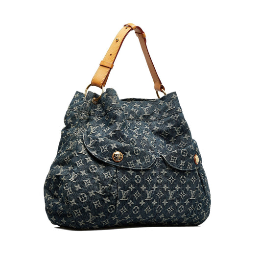 LOUIS VUITTON Monogram Denim Daily GM Hobo Bag