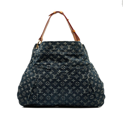 LOUIS VUITTON Monogram Denim Daily GM Hobo Bag