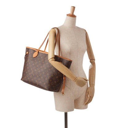 Brown Louis Vuitton Monogram Neverfull MM Tote Bag