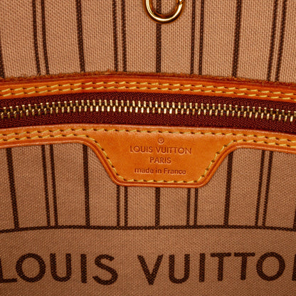 Brown Louis Vuitton Monogram Neverfull MM Tote Bag