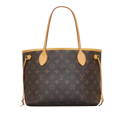 Brown Louis Vuitton Monogram Neverfull PM Tote Bag