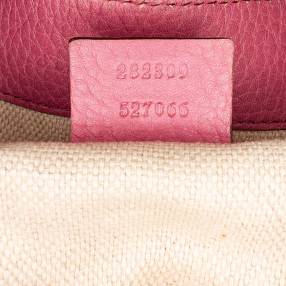 Pink Gucci Medium Soho Cellarius Tote