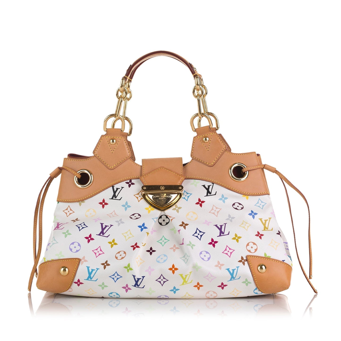 Louis Vuitton Ursula White Multicolor Monogram Canvas