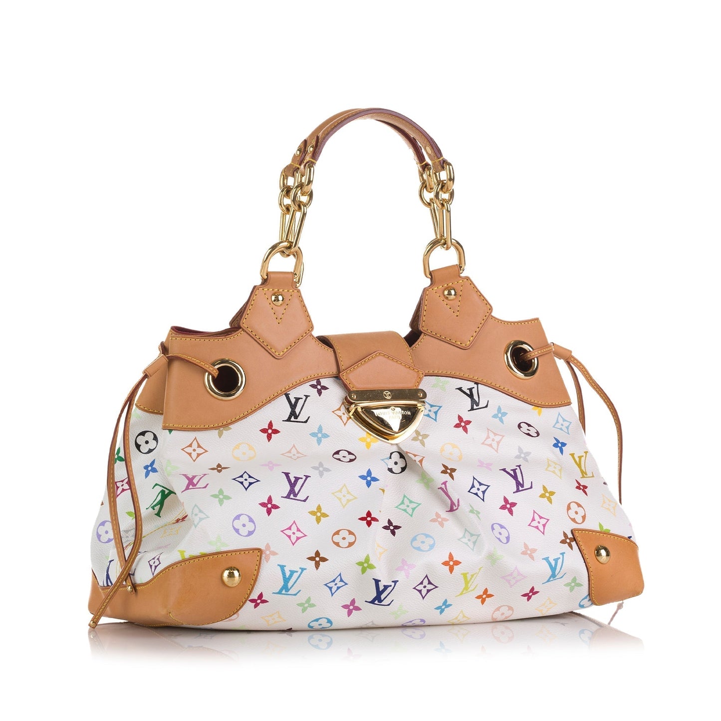 Louis Vuitton Ursula White Multicolor Monogram Canvas