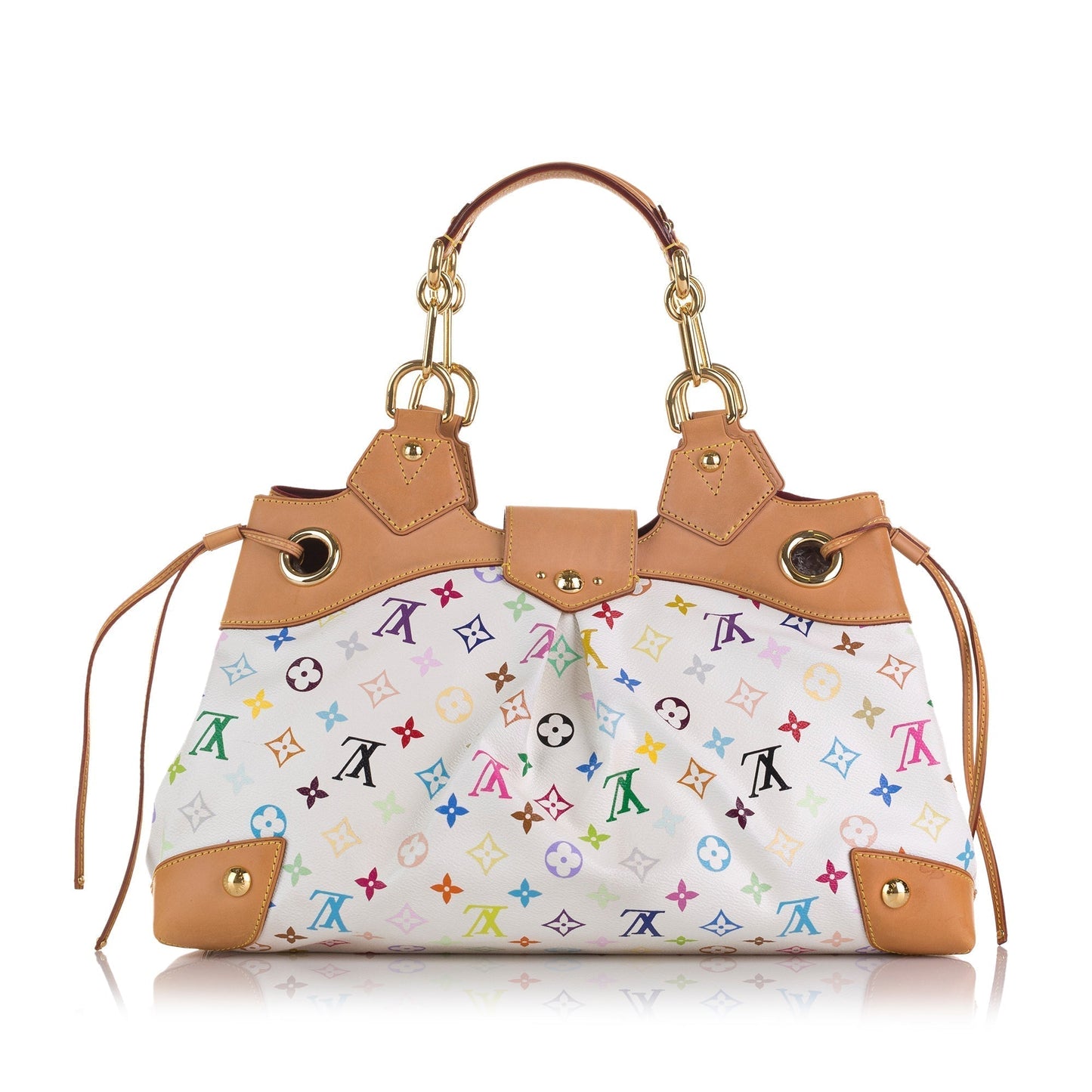 Louis Vuitton Ursula White Multicolor Monogram Canvas