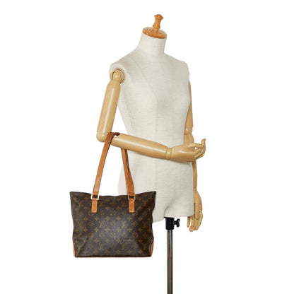 LOUIS VUITTON Monogram Cabas Piano Tote Bag