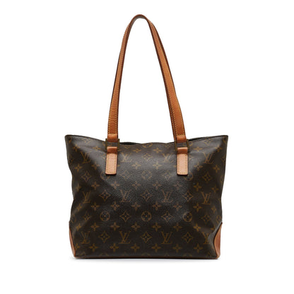 LOUIS VUITTON Monogram Cabas Piano Tote Bag