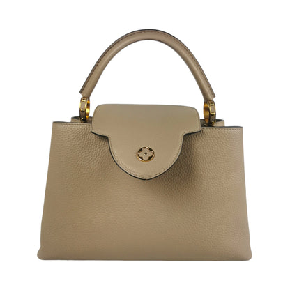 Louis Vuitton Capucines MM Beige Taurillon