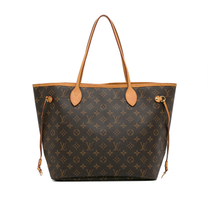 Brown Louis Vuitton Monogram Neverfull MM Tote Bag