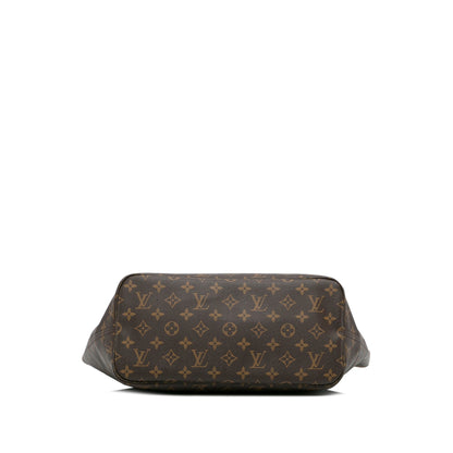 Brown Louis Vuitton Monogram Neverfull MM Tote Bag