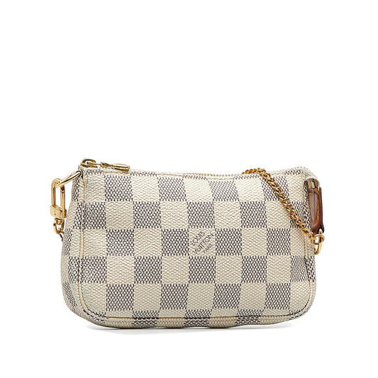 LOUIS VUITTON Damier Azur Mini Pochette Accessoires Baguette