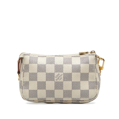 LOUIS VUITTON Damier Azur Mini Pochette Accessoires Baguette