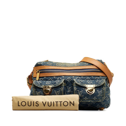 LOUIS VUITTON Monogram Denim Baggy PM