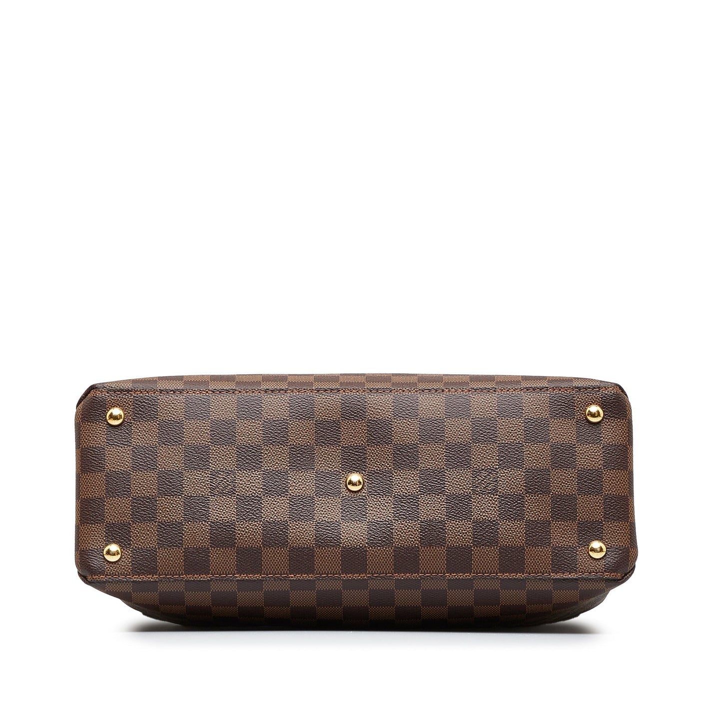 Brown Louis Vuitton Damier Ebene Riverside Tote Bag