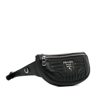 Prada Diagramme Belt Bag Black