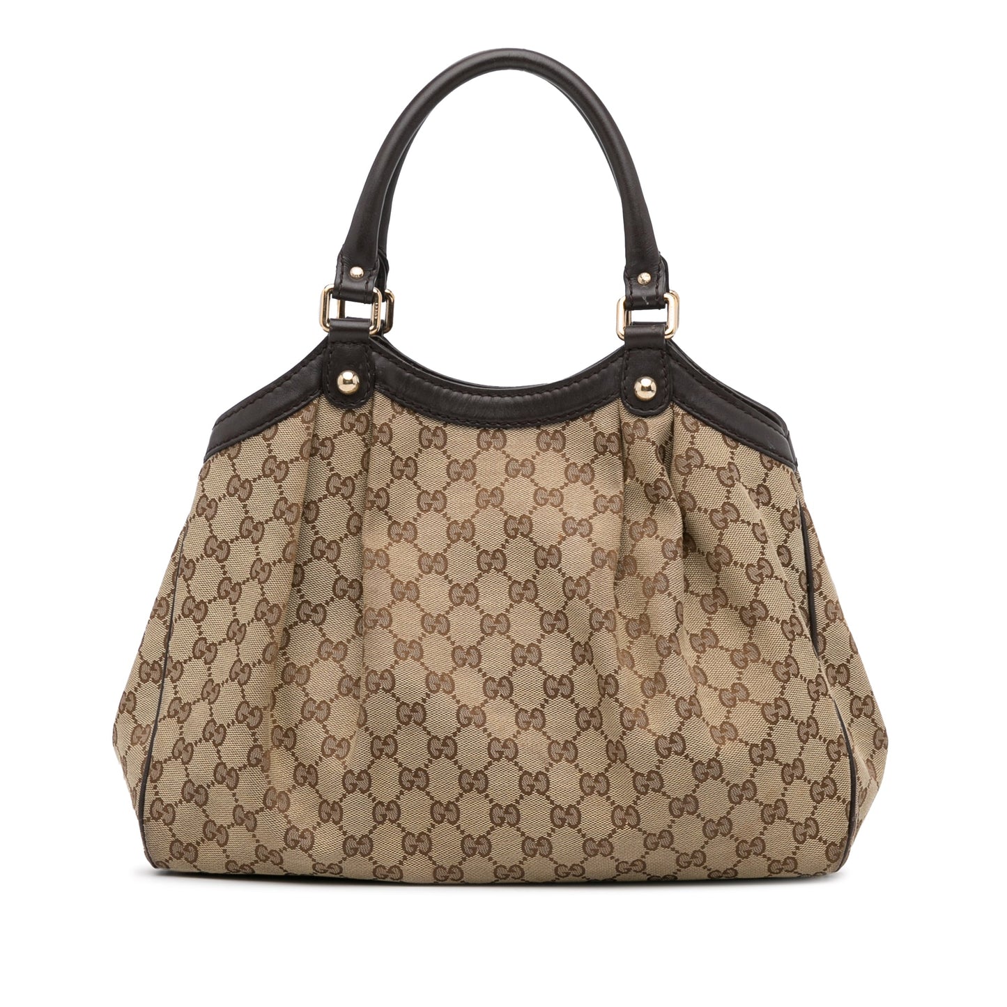 Beige Gucci GG Canvas Sukey Tote