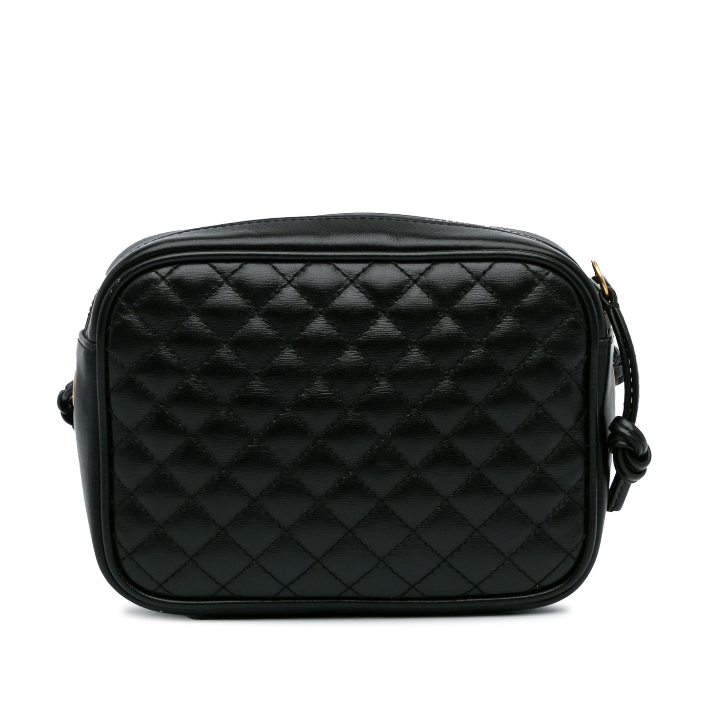 Gucci Trapuntata Camera Bag Mini Black Quilted Calfskin