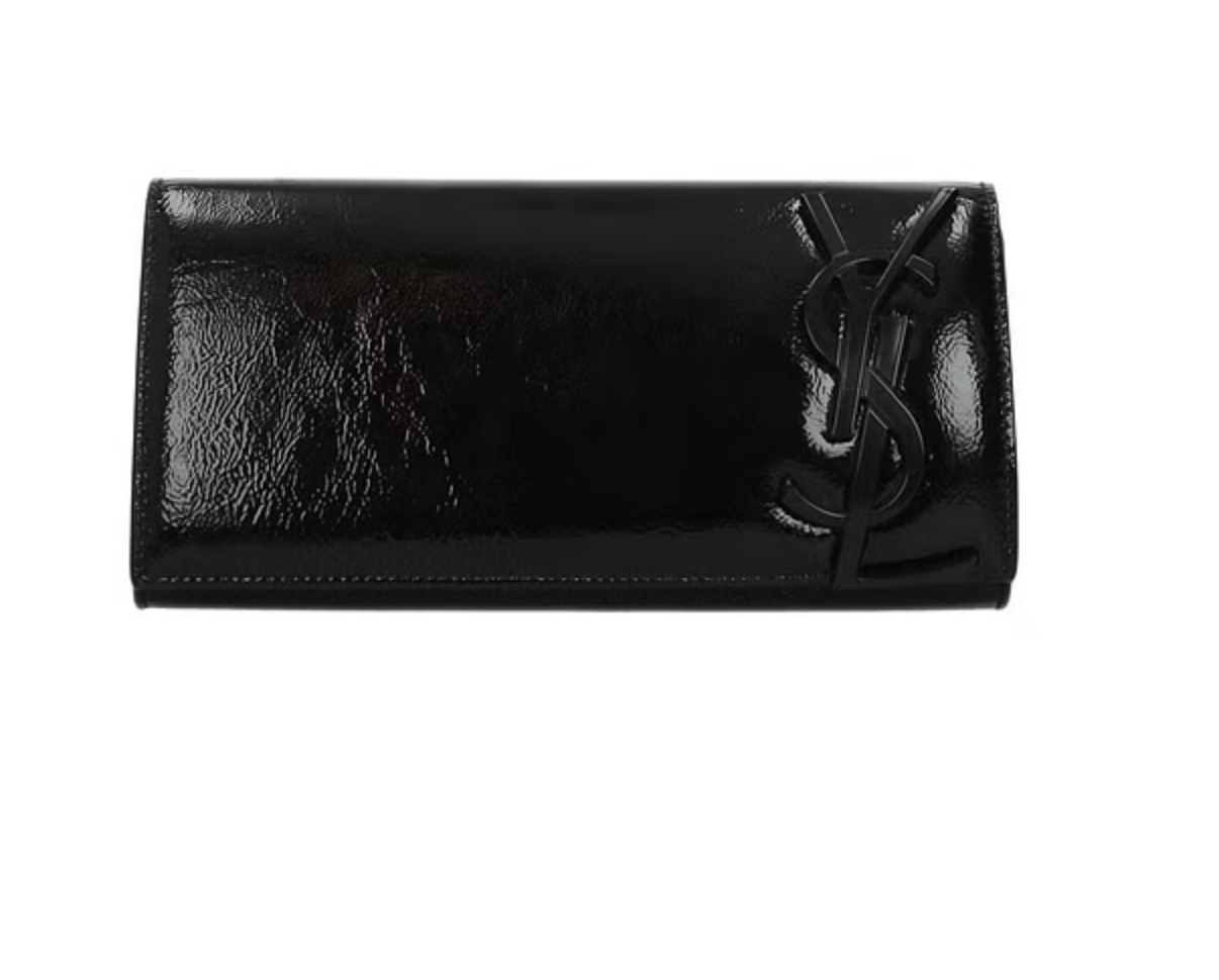 YSL PATENT LEATHER SMOKING CLUTCH BAG