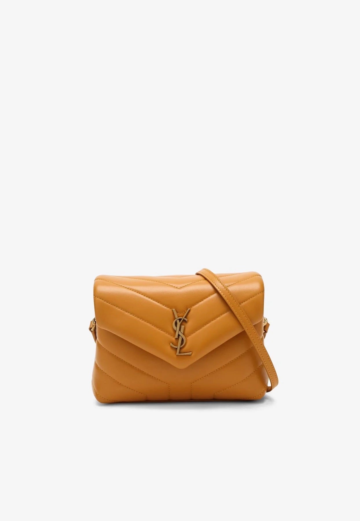 YSL LOULOU TOY QUILTED LEATHER CROSSBODY BAG