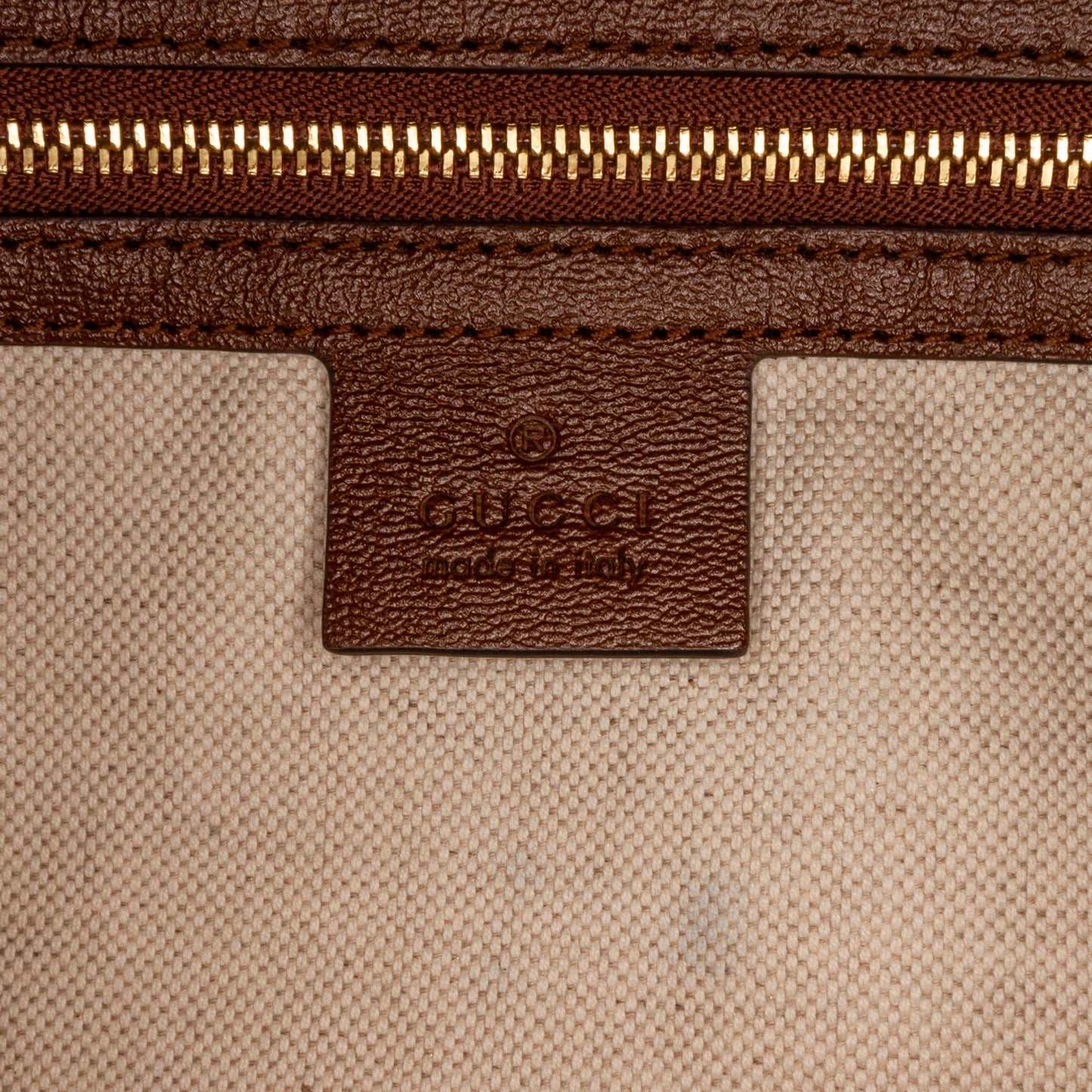 Gucci Horsebit 1955 Tote Bag Large Brown GG Canvas