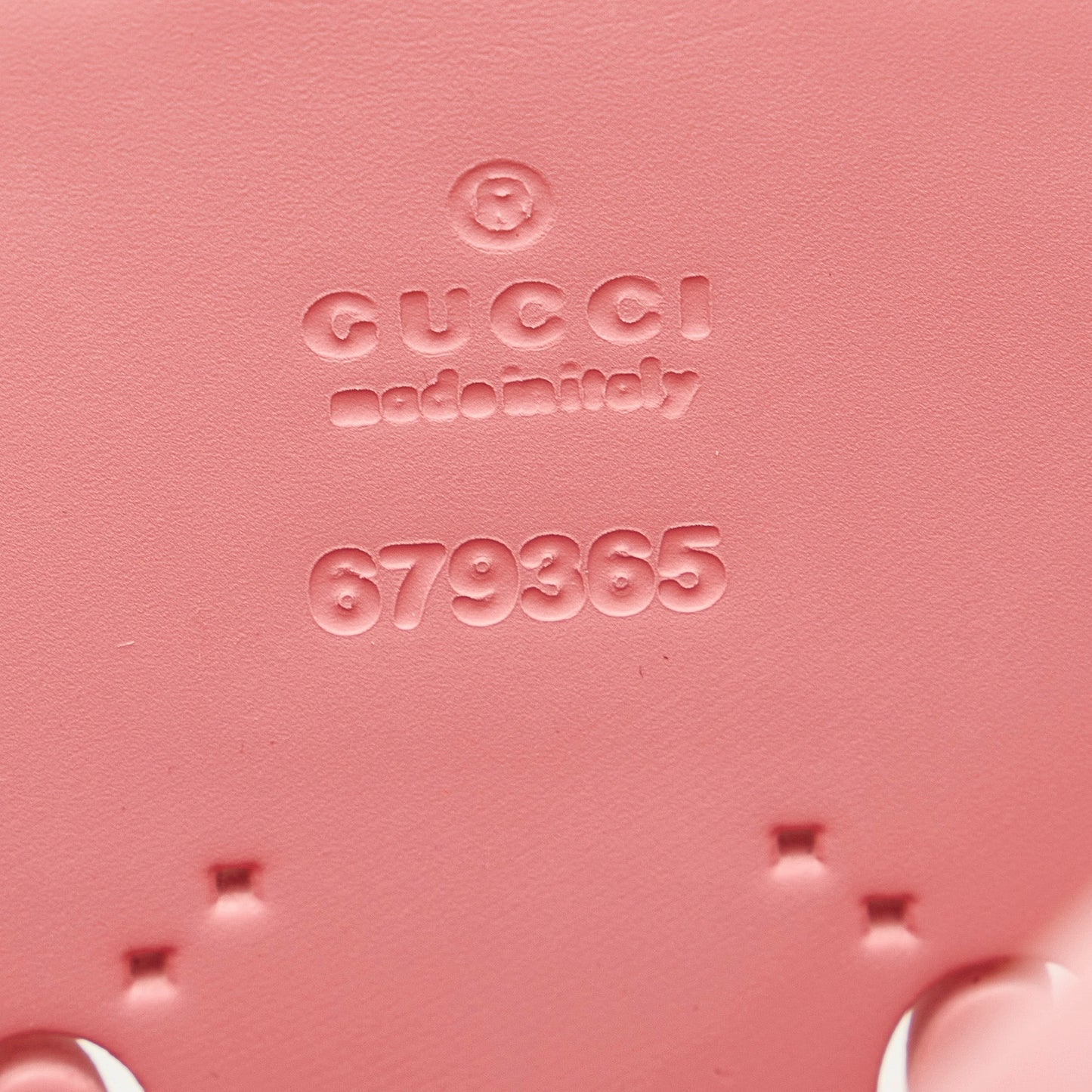 Pink Gucci Kids' GG Rubber Tote Bag