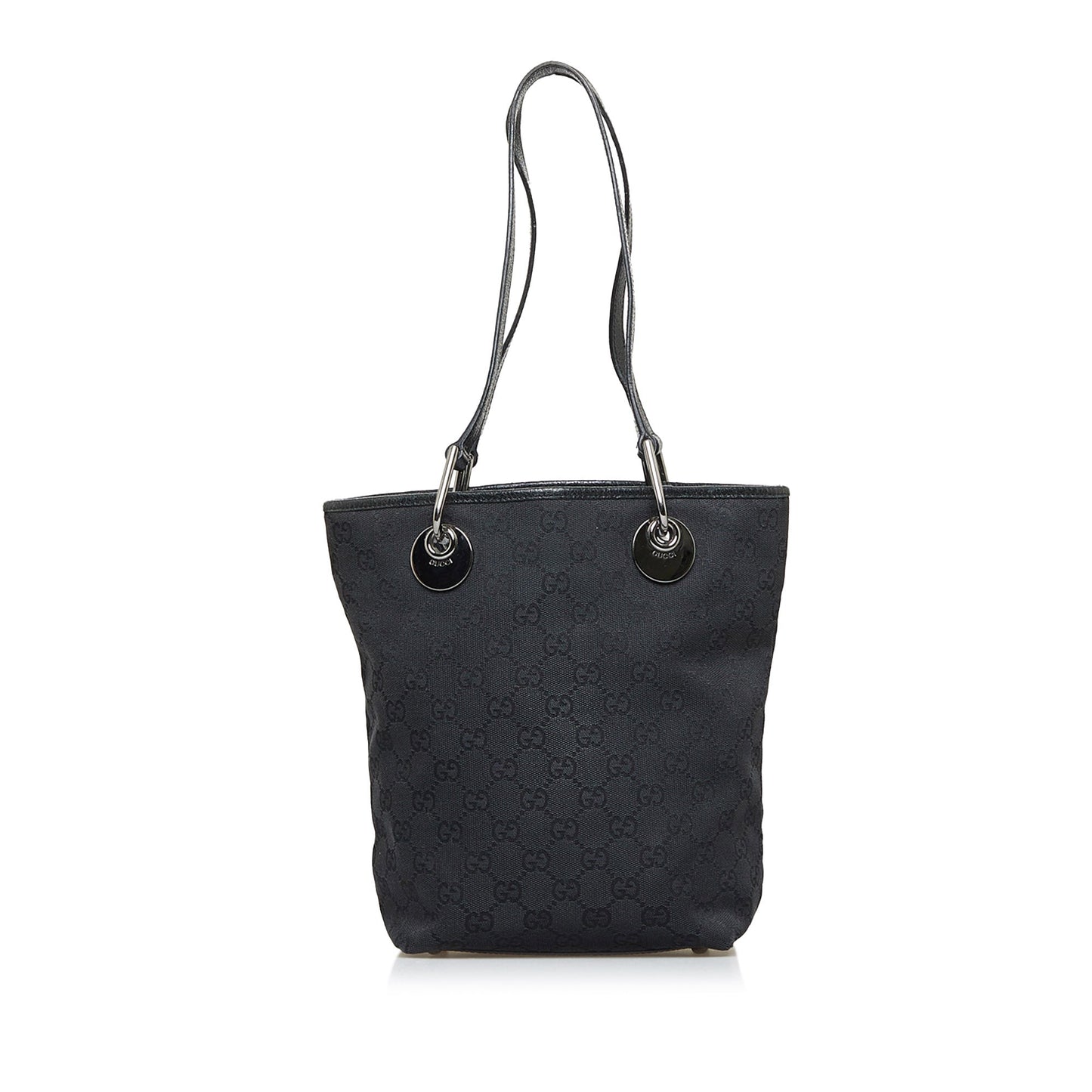 Black Gucci GG Canvas Eclipse Tote